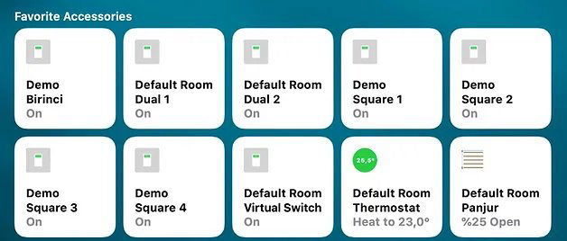 Bridged eWeLink devices as tiles in the Apple Home app