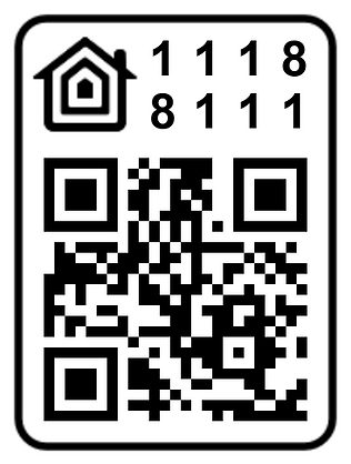 Apple Home setup code 111-88-111