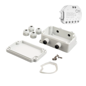 Outdoor Plastic Enclosure Box for Dual R3 with P9 Cable Gland