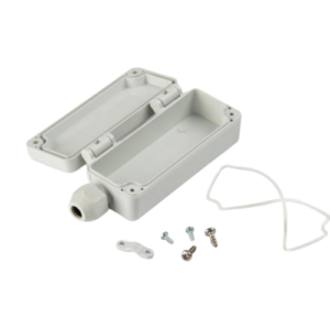 Outdoor Plastic Enclosure Box for IOT Projects with IP67 Rating Cable Gland