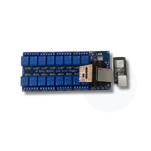 Apple HomeKit, Google Home, Alexa Compatible Ethernet 16x Relay Switch DIN Rail